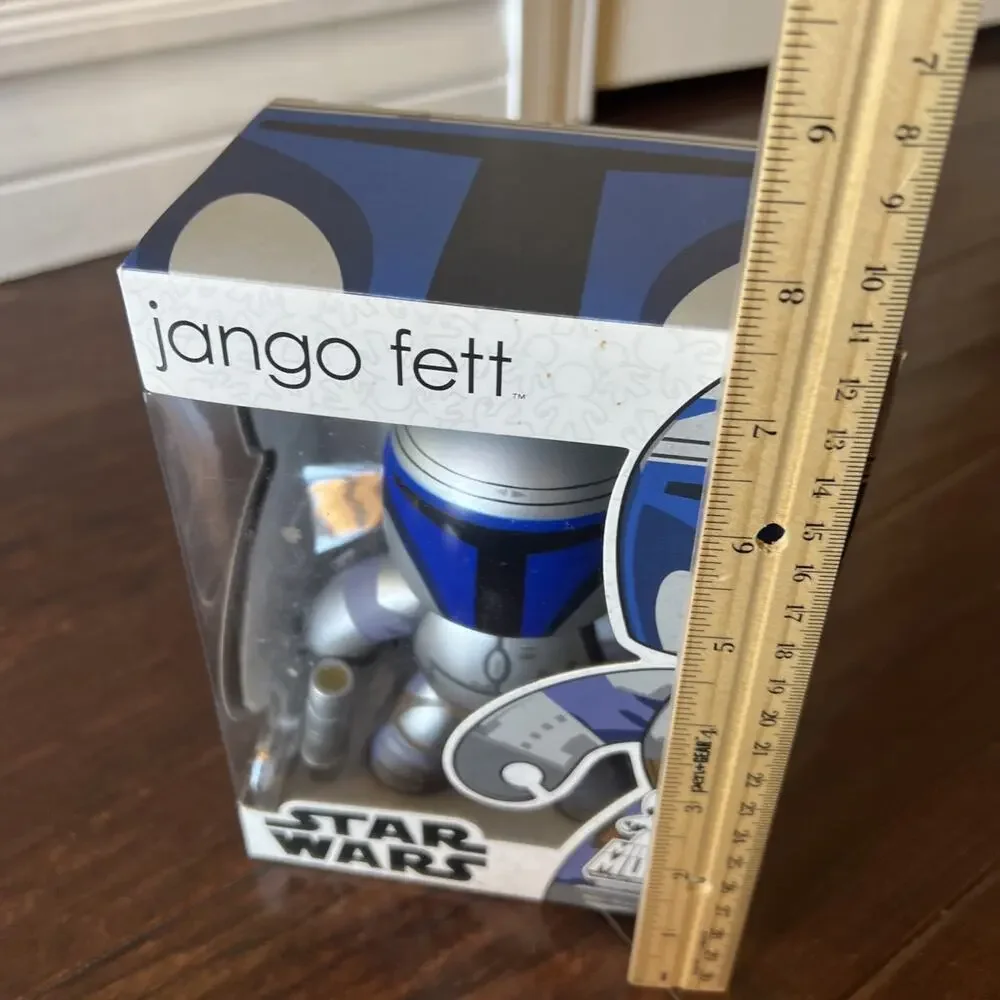 Star Wars Jango Fett Mighty Muggs Figure 2008 Hasbro NEW